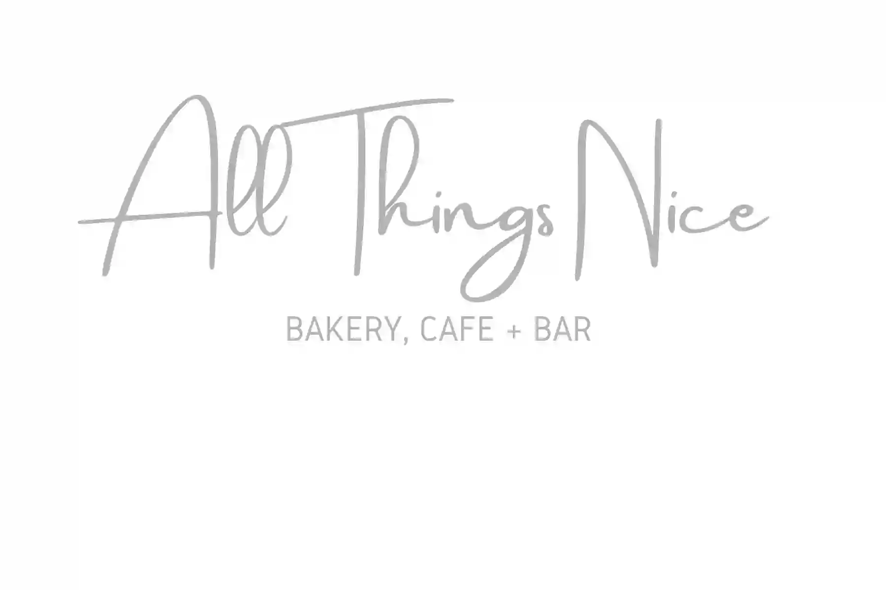 All Things Nice All Things Nice