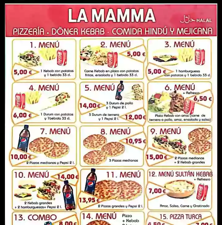 La Mamma Pizzas & Kebab La Mamma Pizzas & Kebab