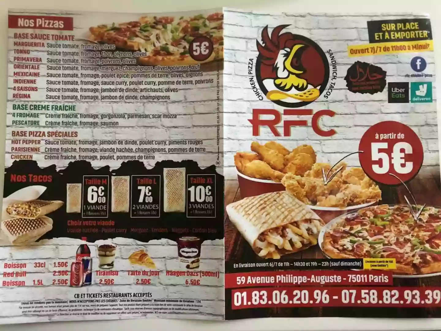 RFC Chicken - Pizza RFC Chicken - Pizza