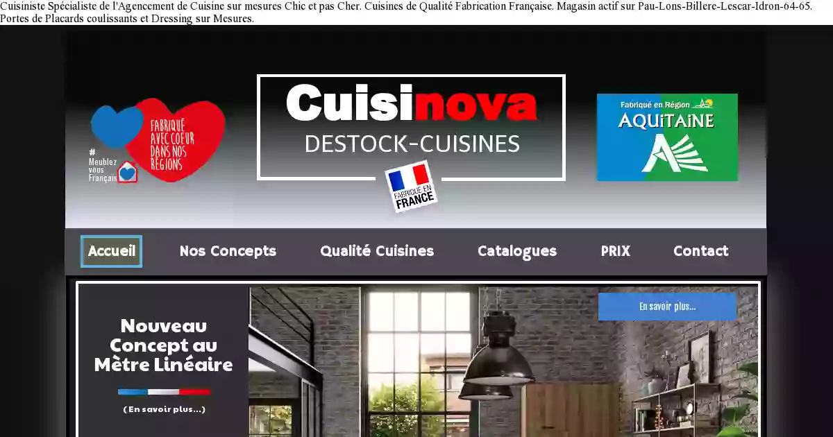 CUISINOVA à LONS 64 CUISINOVA à LONS 64