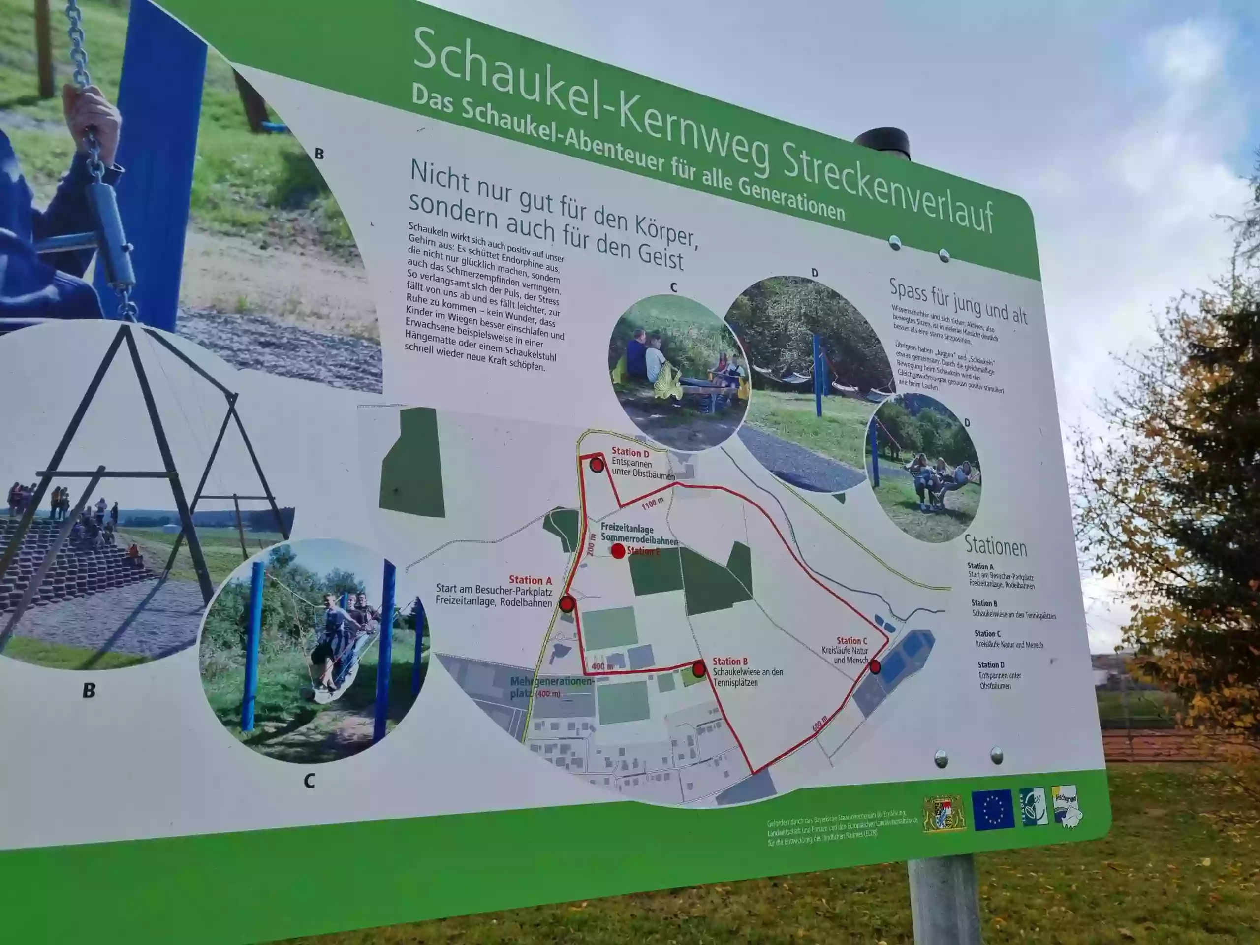 Greuther Schaukelweg - Station Dutendorfer Weiher Greuther Schaukelweg - Station Dutendorfer Weiher