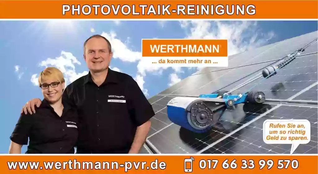 WERTHMANN Franchise - Professionelle Photovoltaikreinigung WERTHMANN Franchise - Professionelle Photovoltaikreinigung
