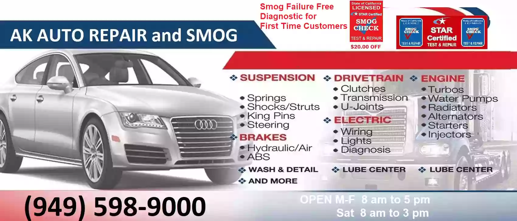 AK Auto Repair and Smog AK Auto Repair and Smog