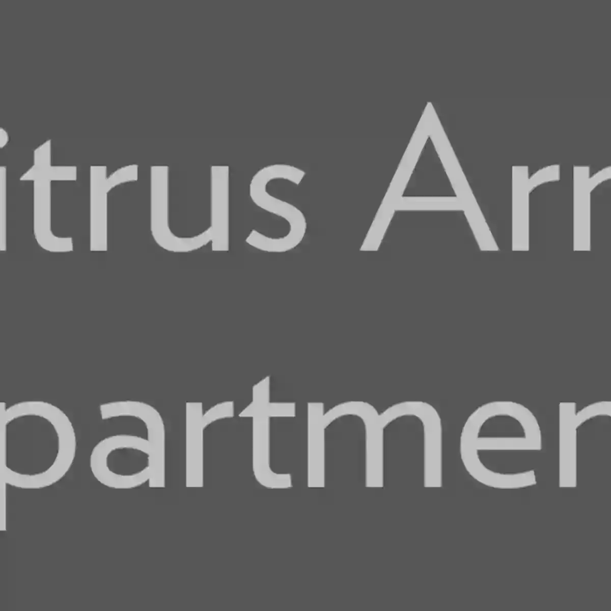 Citrus Arms Citrus Arms