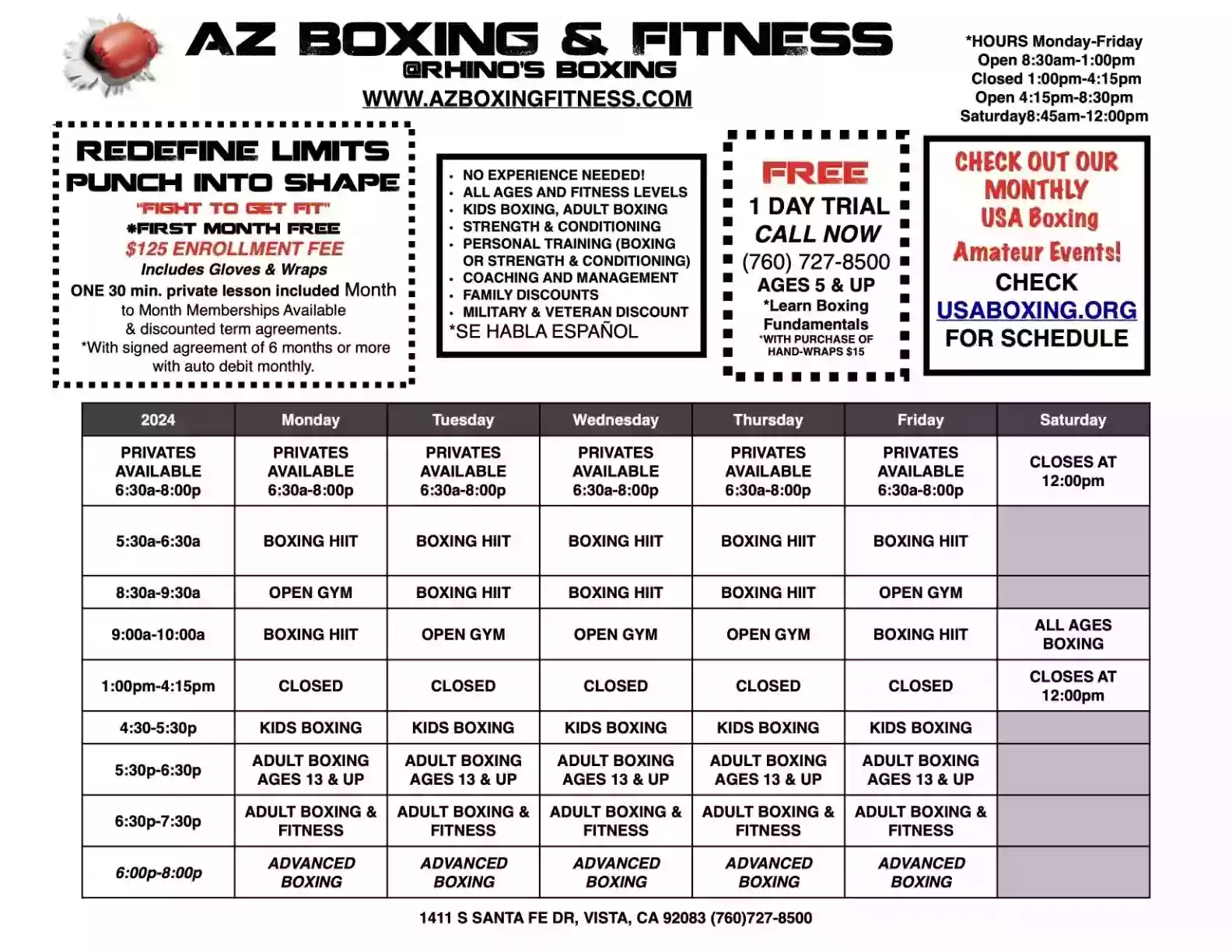 Rhino’s Boxing Rhino’s Boxing