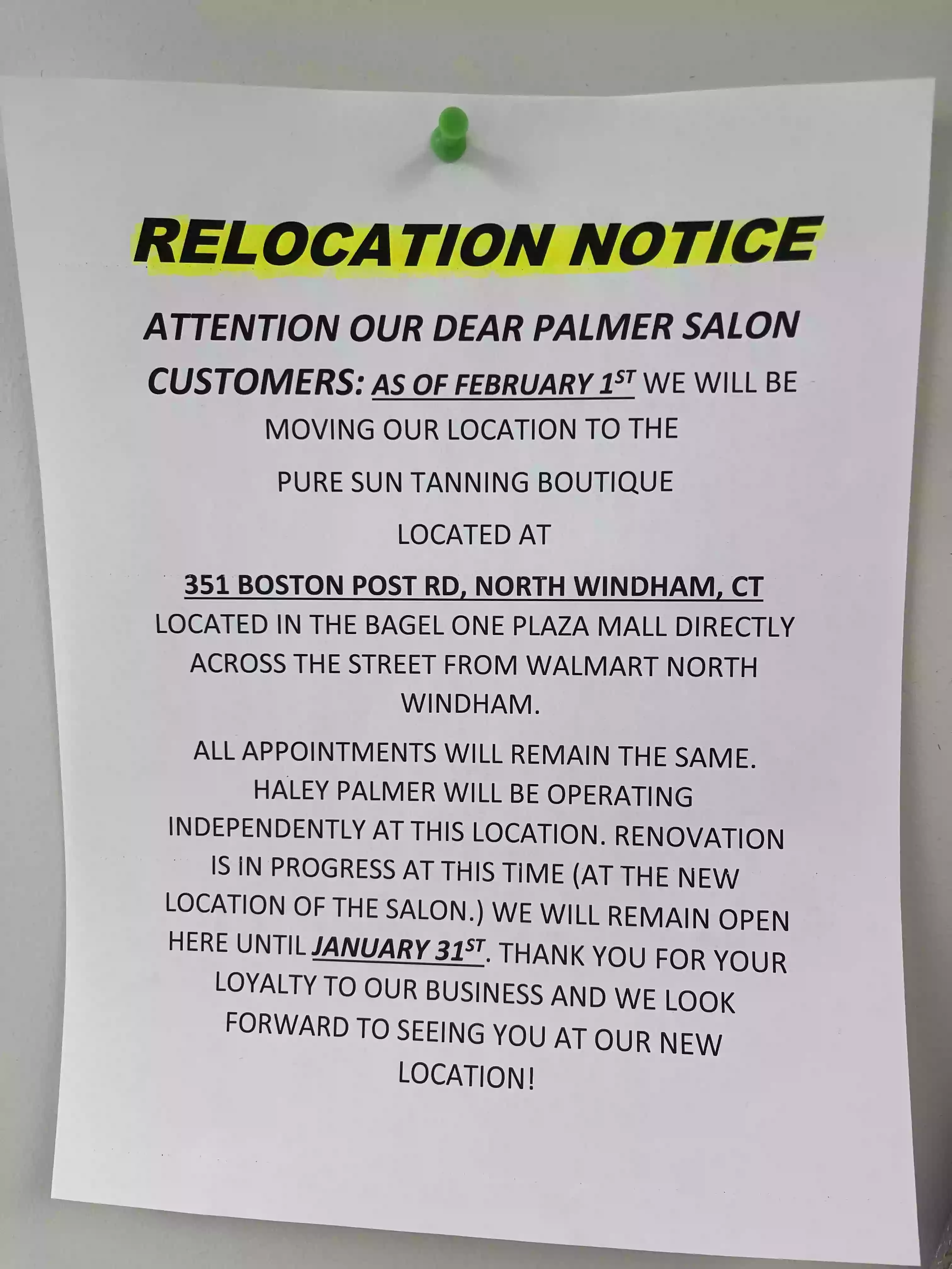 Palmer Salon Palmer Salon