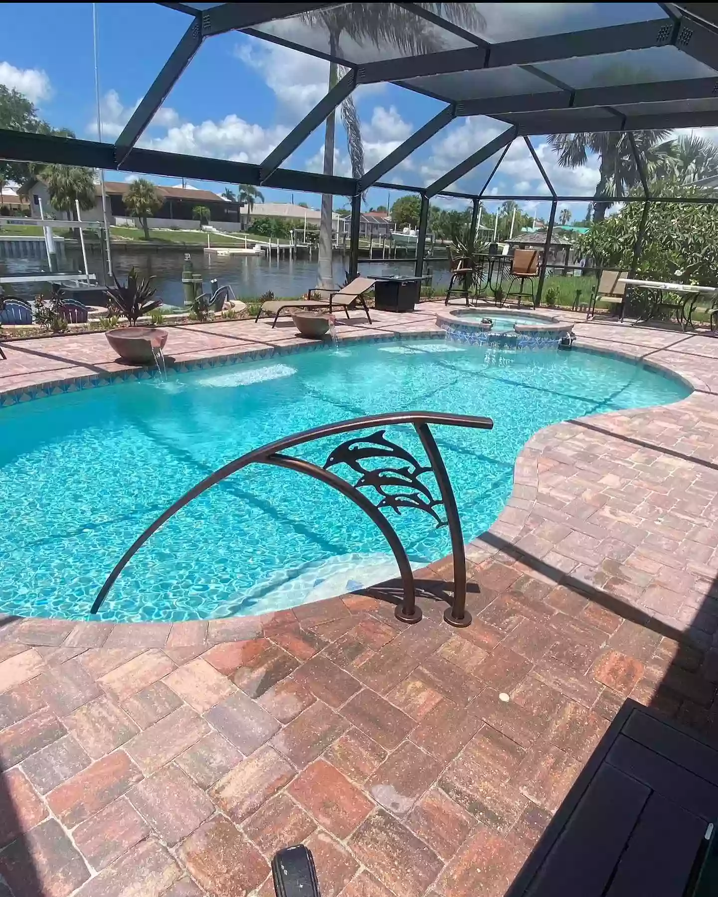 Arrowhead Metal Art Designs - Custom Pool & Spa Hand Rails Arrowhead Metal Art Designs - Custom Pool & Spa Hand Rails