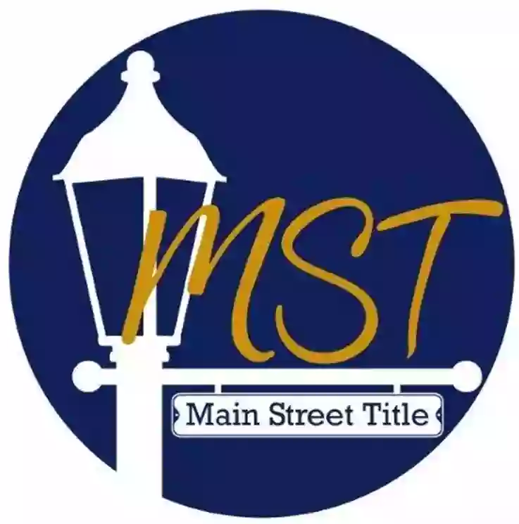 Main Street Title, LLC Main Street Title, LLC