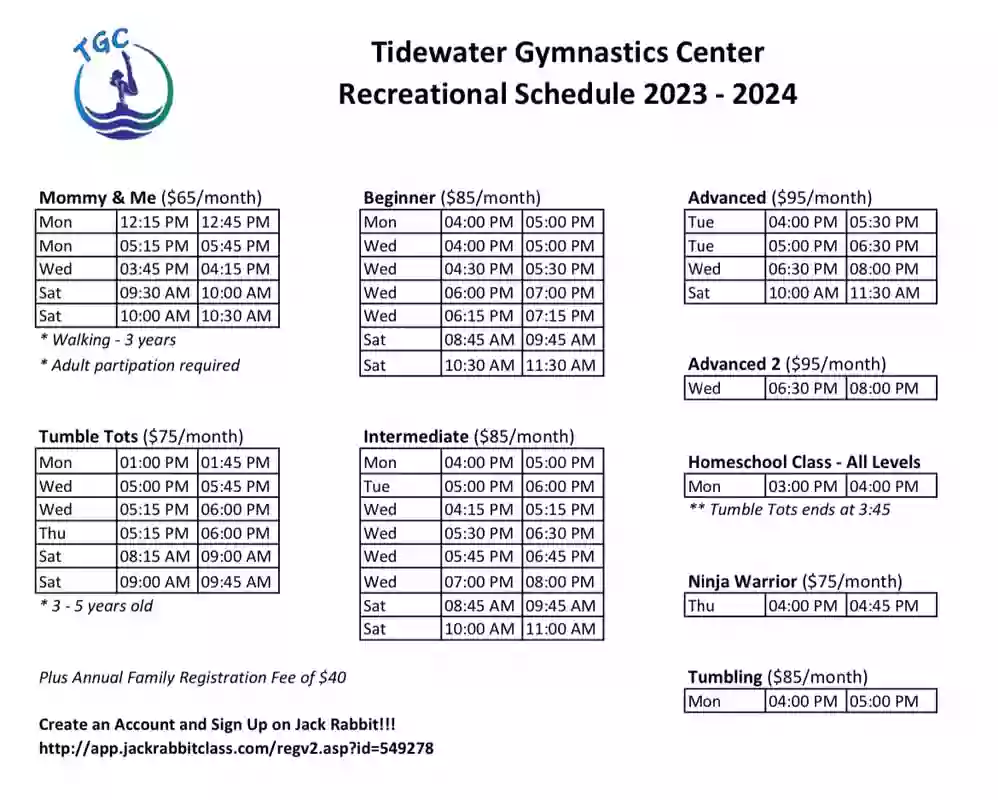 Tidewater Gymnastics Tidewater Gymnastics