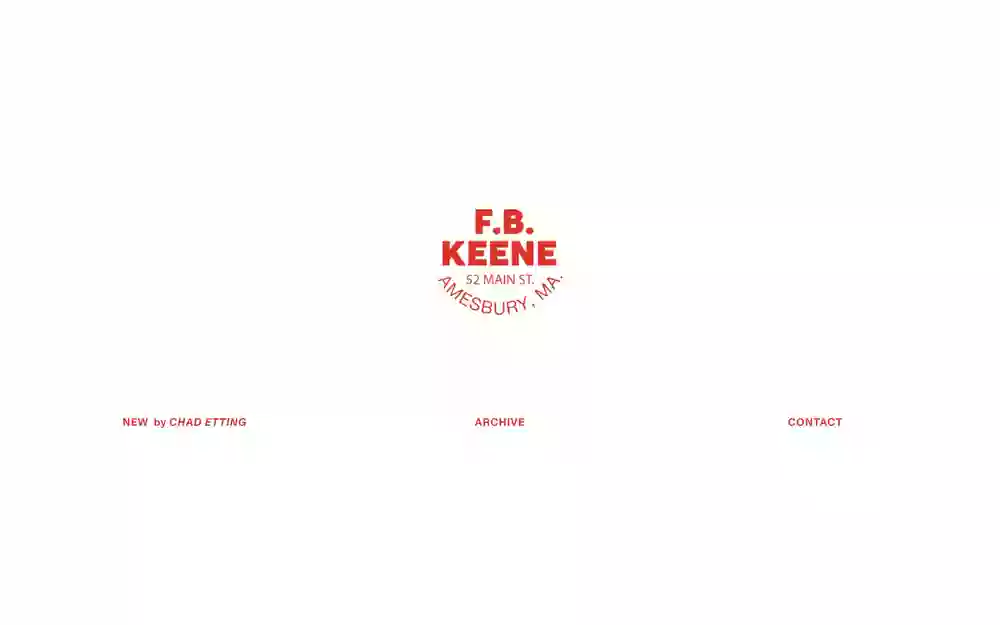 F.B. KEENE F.B. KEENE