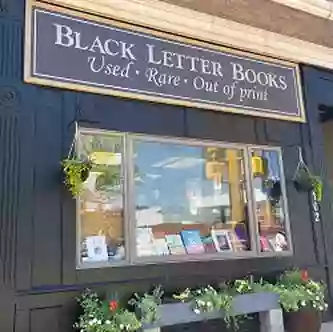 Black Letter Books Black Letter Books