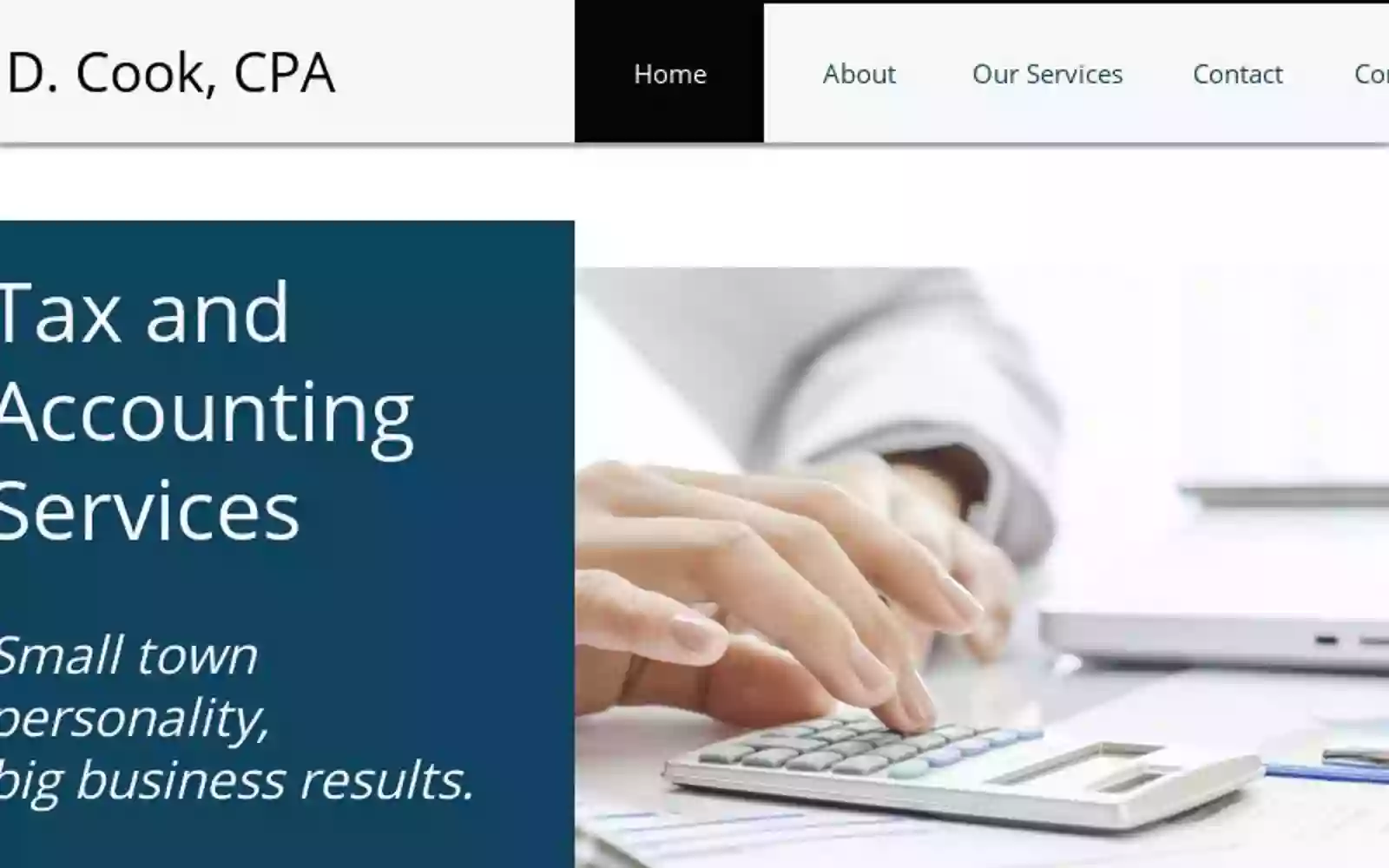 Jeremy D. Cook, CPA Jeremy D. Cook, CPA