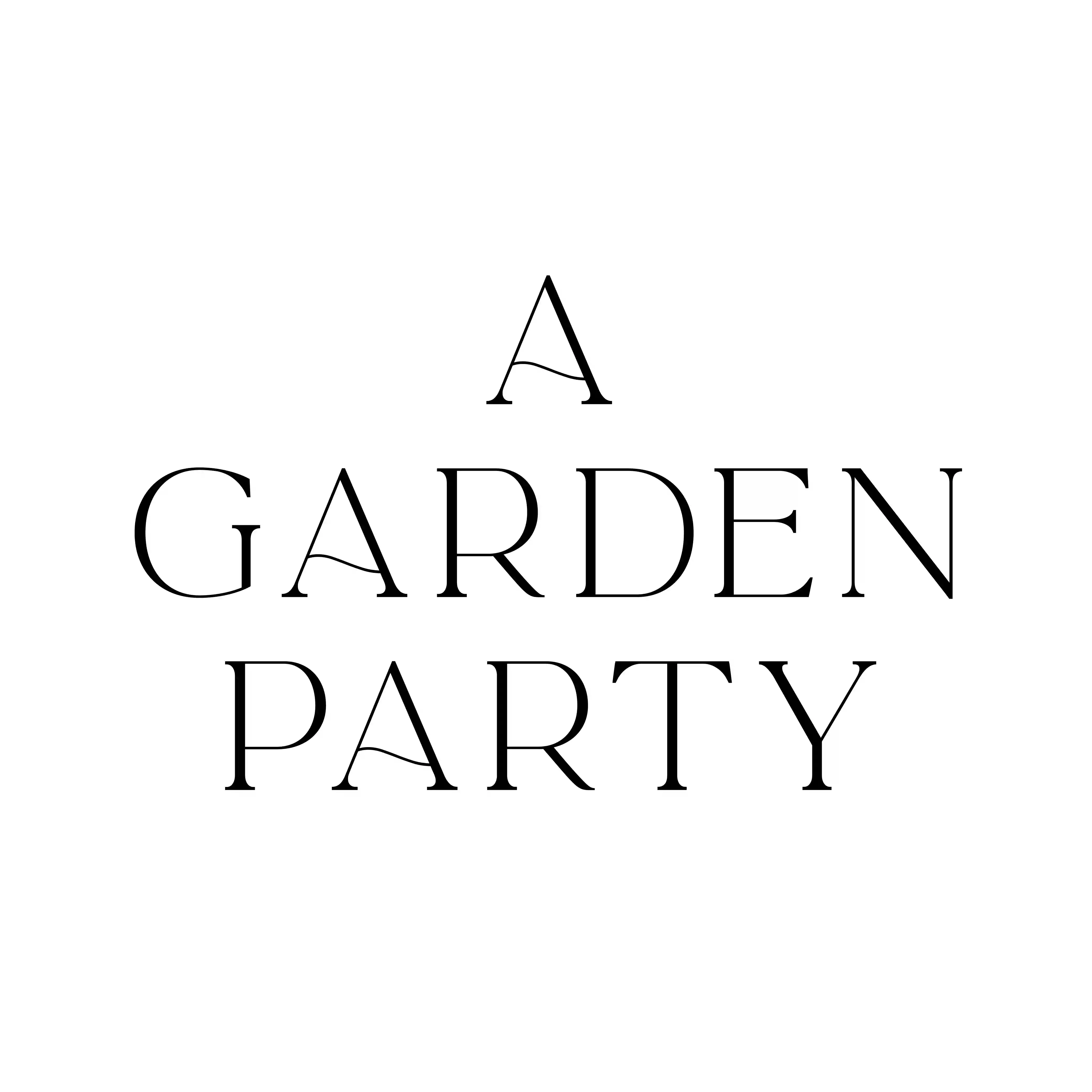 A Garden Party A Garden Party
