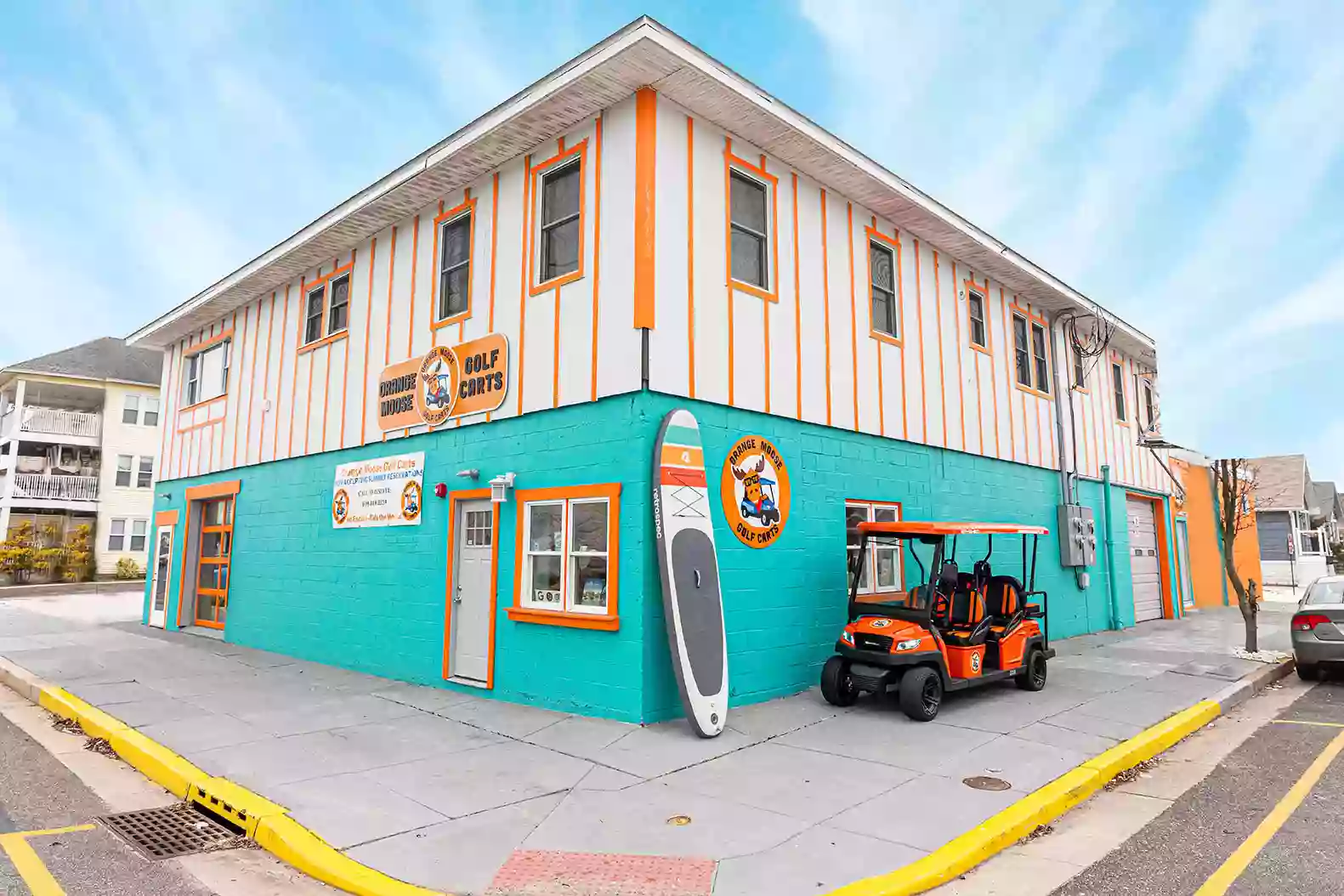 Orange Moose Carts Cape May Orange Moose Carts Cape May
