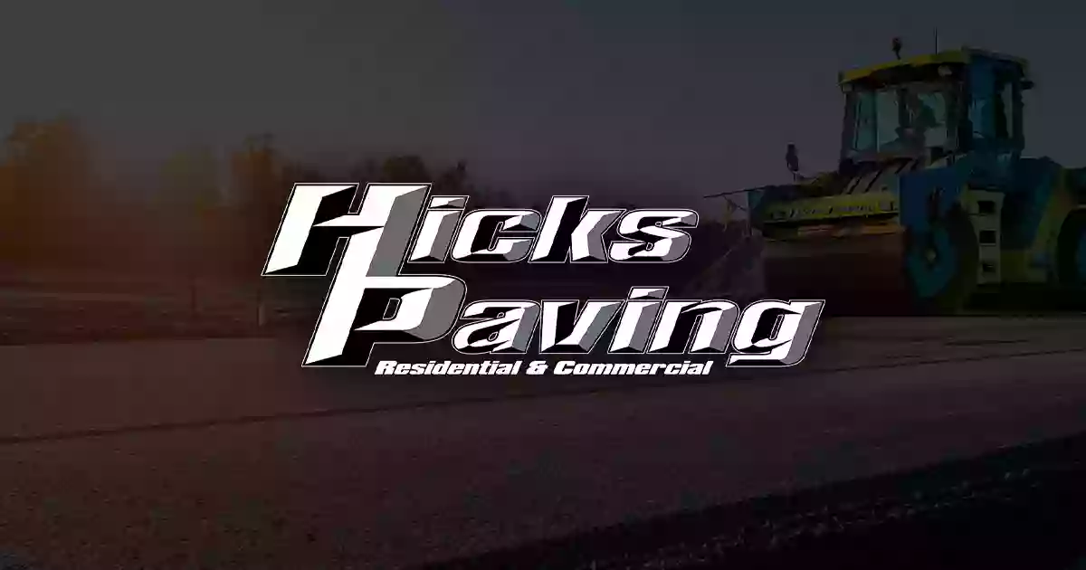 Hicks Paving Hicks Paving