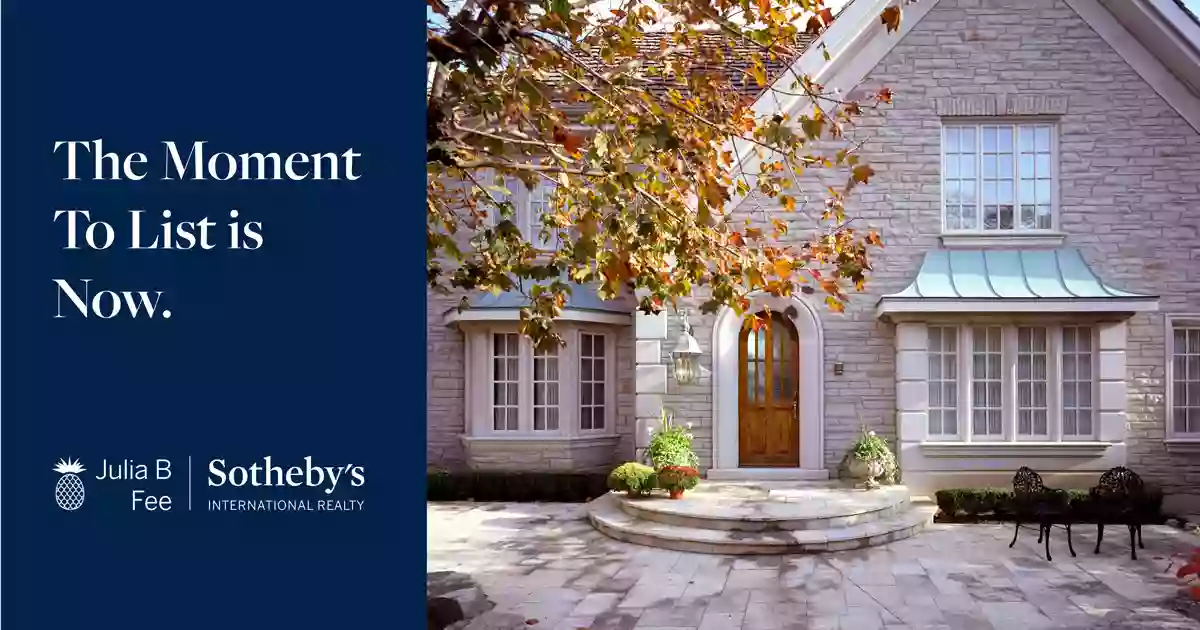 Julia B. Fee Sotheby's International Realty - Larchmont Brokerage Julia B. Fee Sotheby's International Realty - Larchmont Brokerage