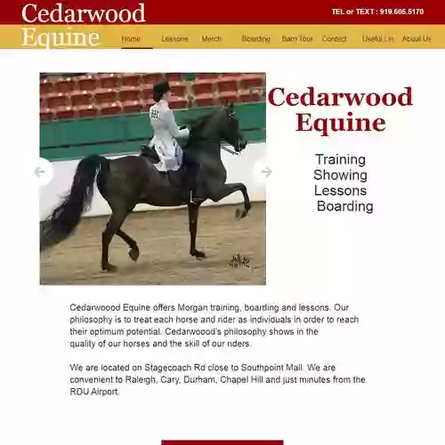 Cedarwood Equine Cedarwood Equine