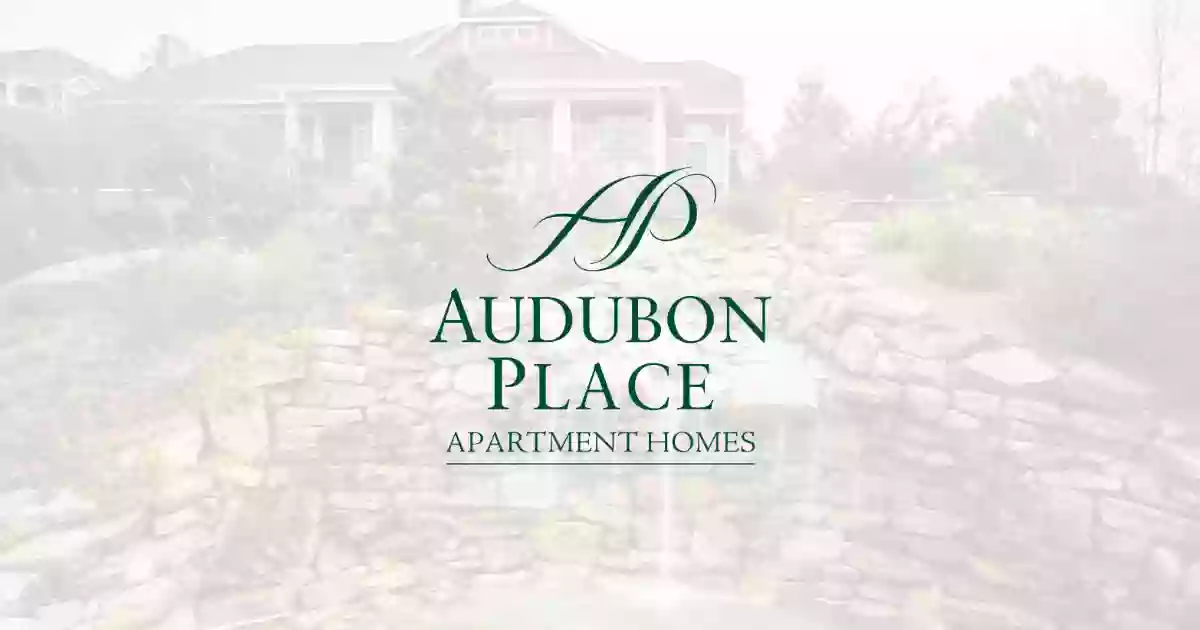 Audubon Place Audubon Place