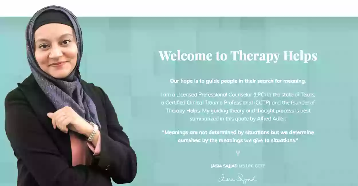 Therapy Helps Therapy Helps