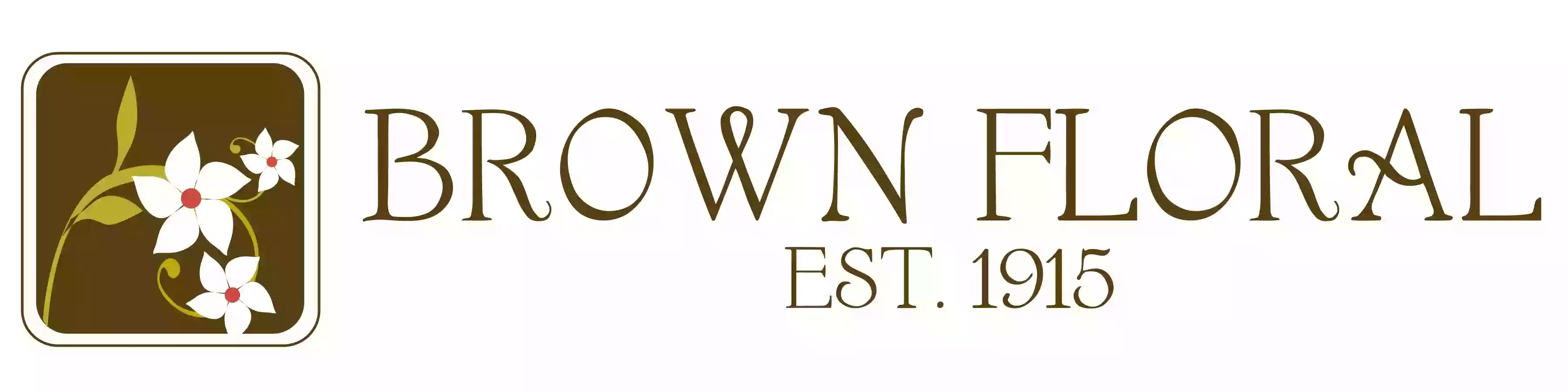 Brown Floral Brown Floral